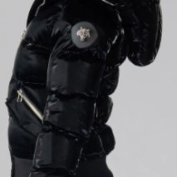 Woodpecker Woody Bomber Jacket- All Wet Black - Picture 2 of 8